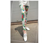 Women Leggings Fashion Plaid Printing Legging