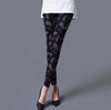 Women Leggings Fashion Plaid Printing Legging