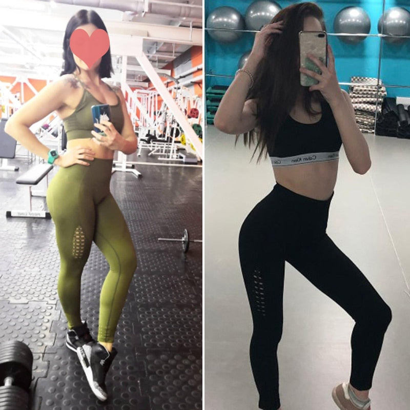 New Push Up Seamless High Waist Leggings